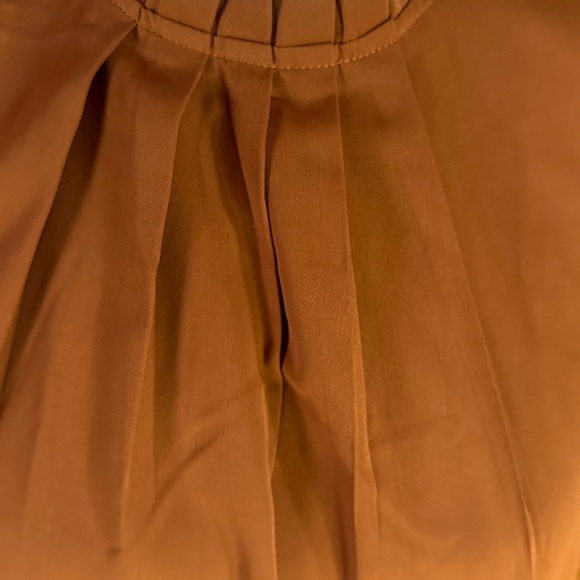 Rust orange blouse - Picture 4 of 7